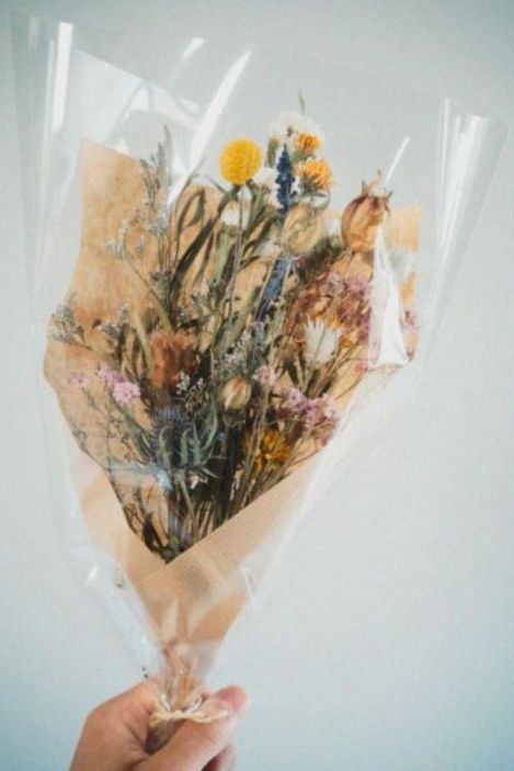 Fond de bouquet frais